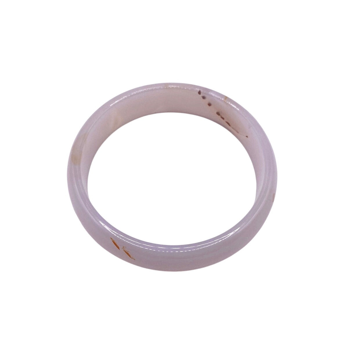 White Agate Stone Bracelet 7 inches Wrist
