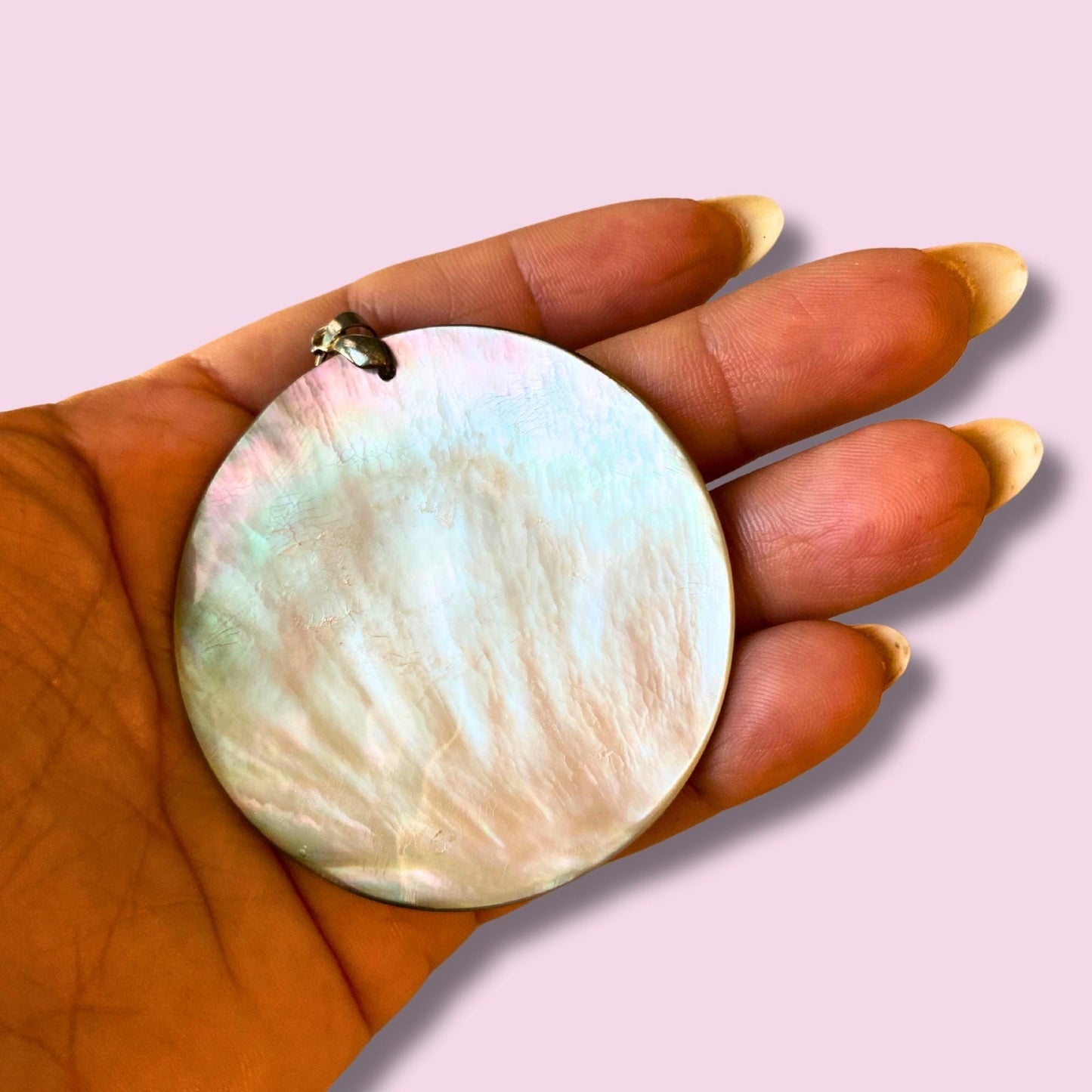 Vintage Pendant Shell and 18k GF