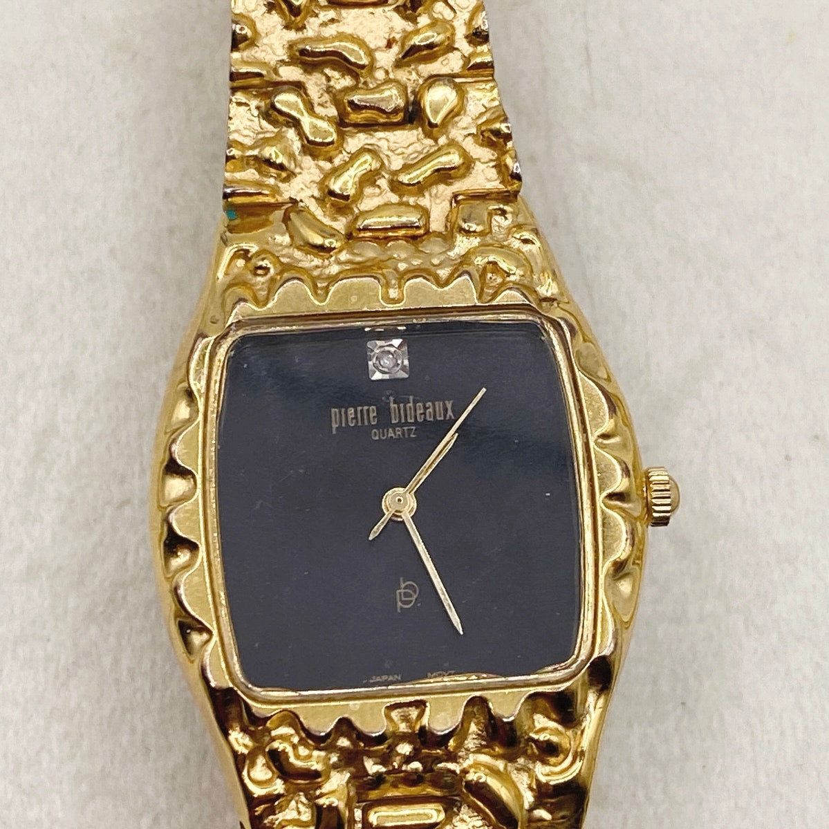 Pierre Bideaux Vintage Woman Watch Gold Tone 7”