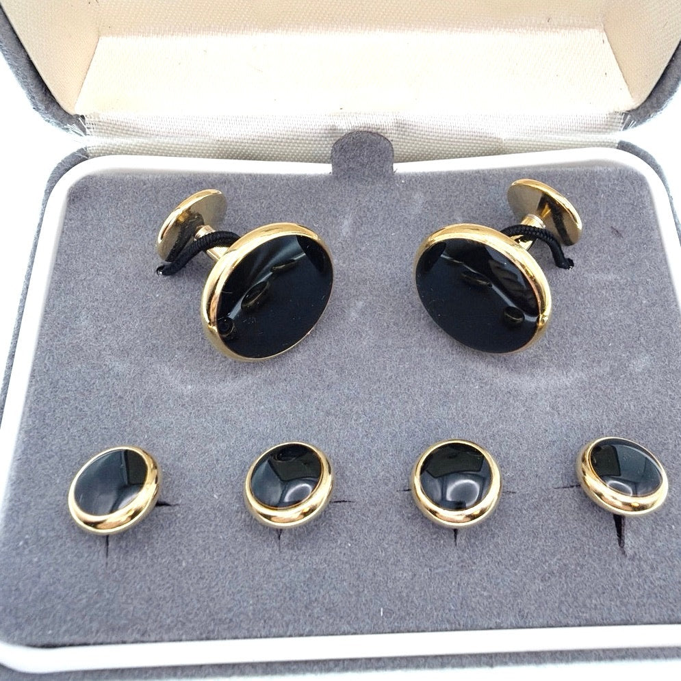 Stafford Vintage Cufflinks and Buttons Set