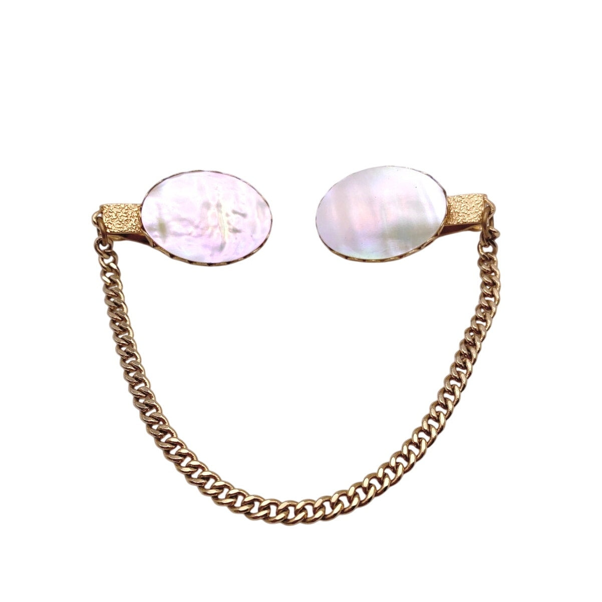 Mother Of Pearl 1” Vintage Sweater/Cape or Scarf Clip