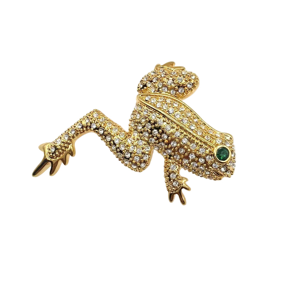Camrose & Kross JBK Jackie Kennedy Frog Brooch/Pin