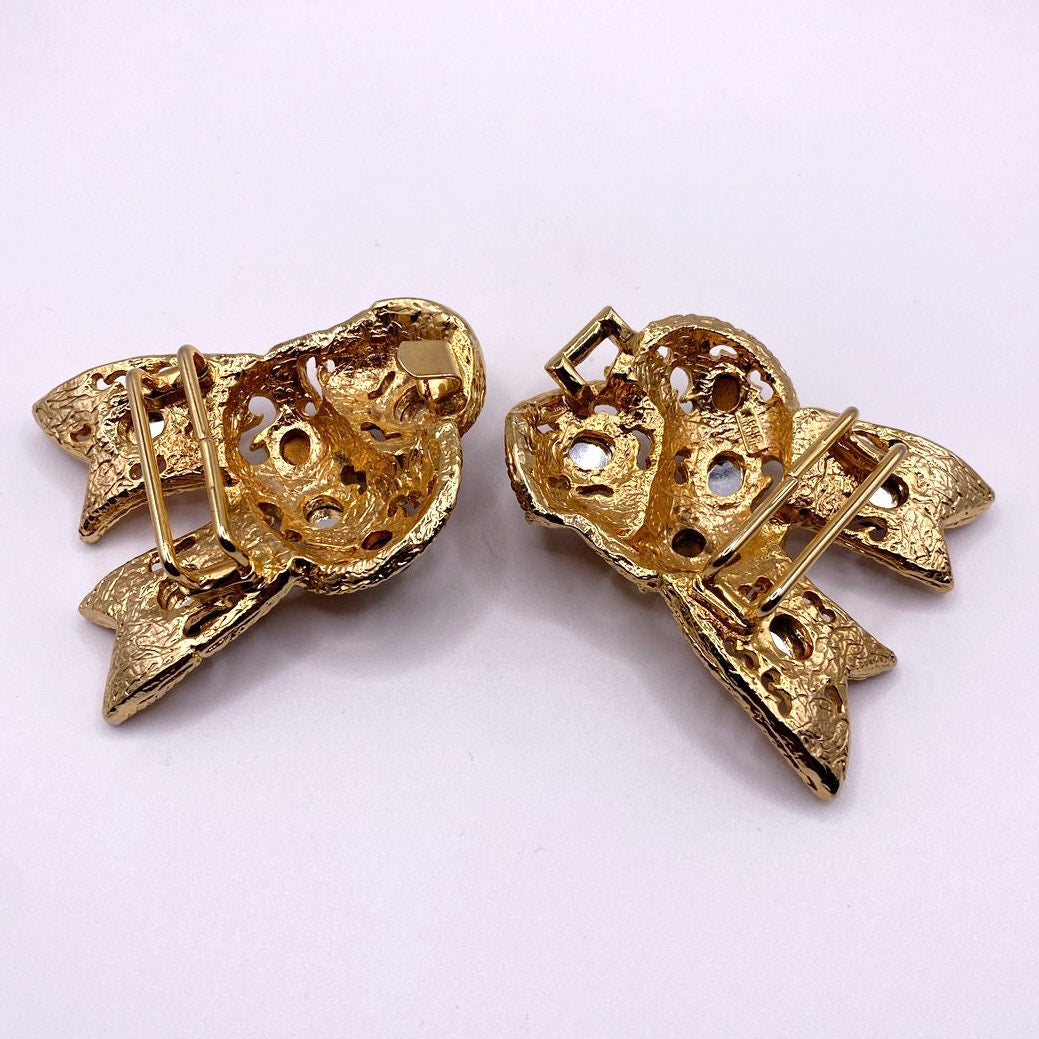 Vntg MIMI D N 1988 Two Parts Belt Buckle