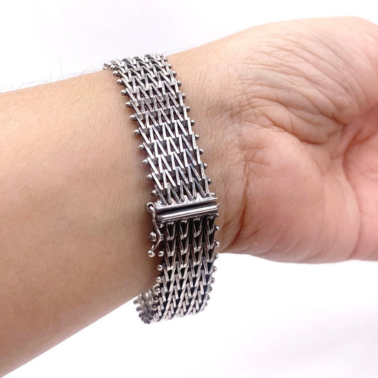 Milor Italy 925 Bracelet Vintage Sterling Silver