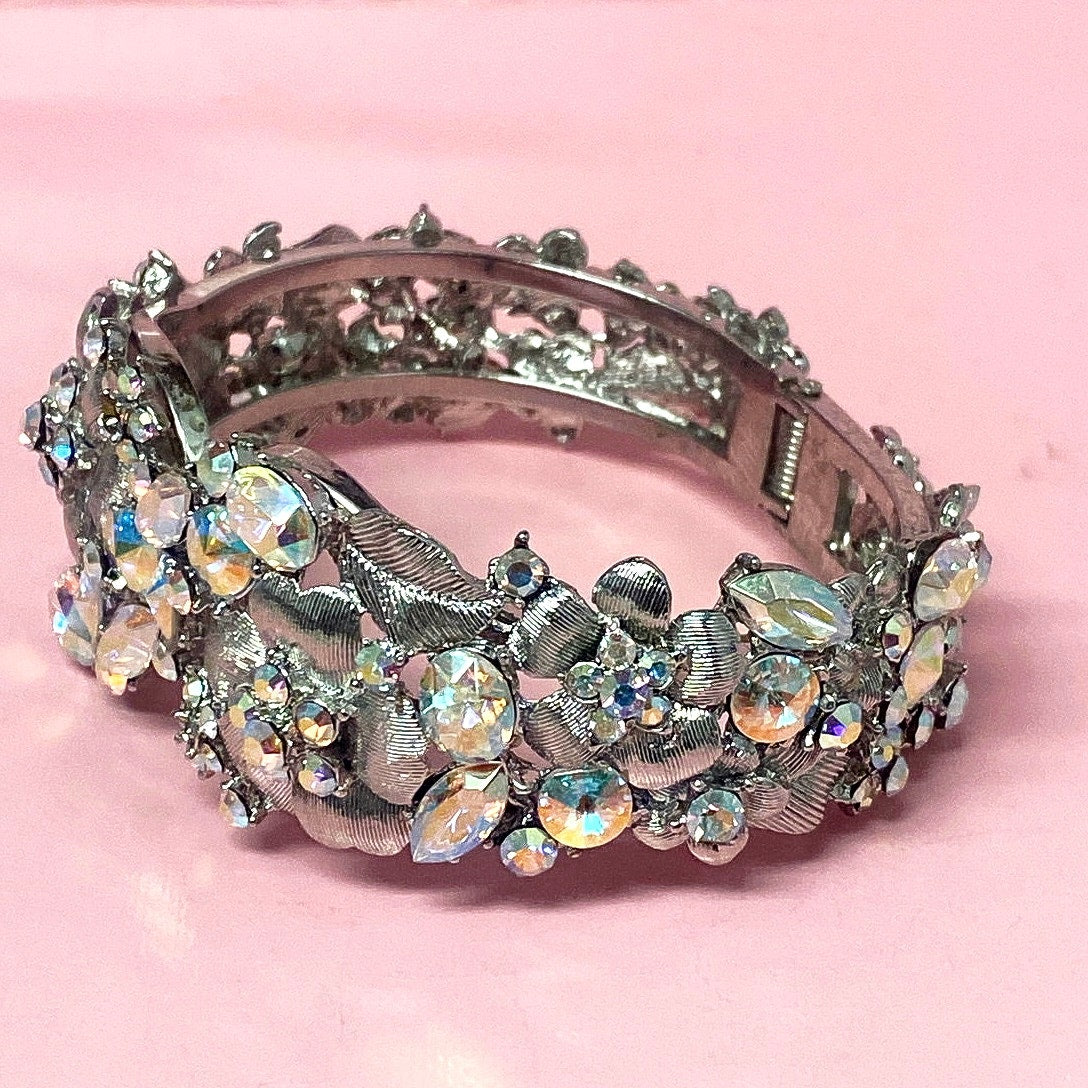Aurora Borealis Cuff Bracelet