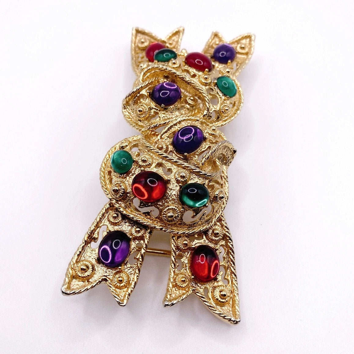 Vntg MIMI D N 1988 Two Parts Belt Buckle