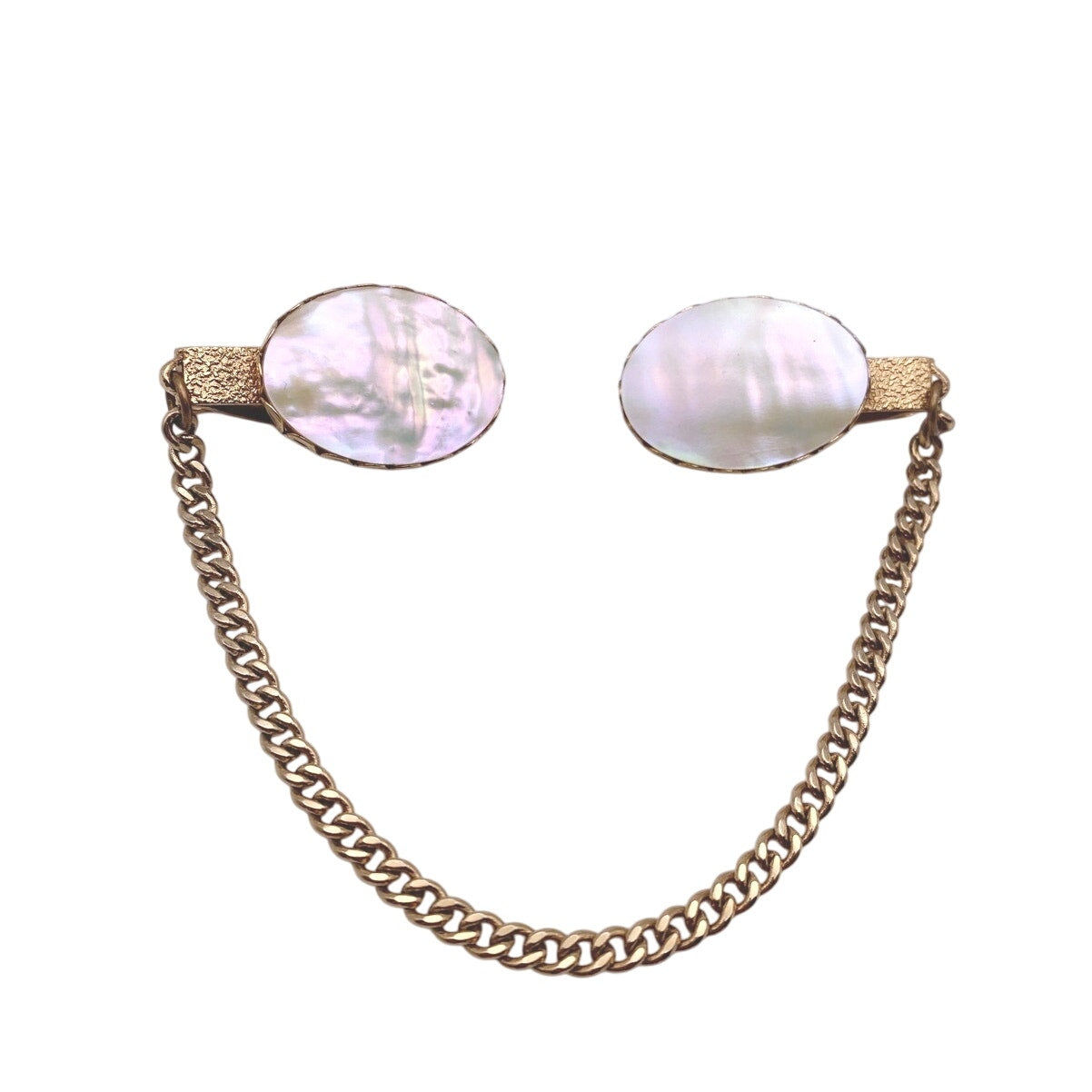 Mother Of Pearl 1” Vintage Sweater/Cape or Scarf Clip