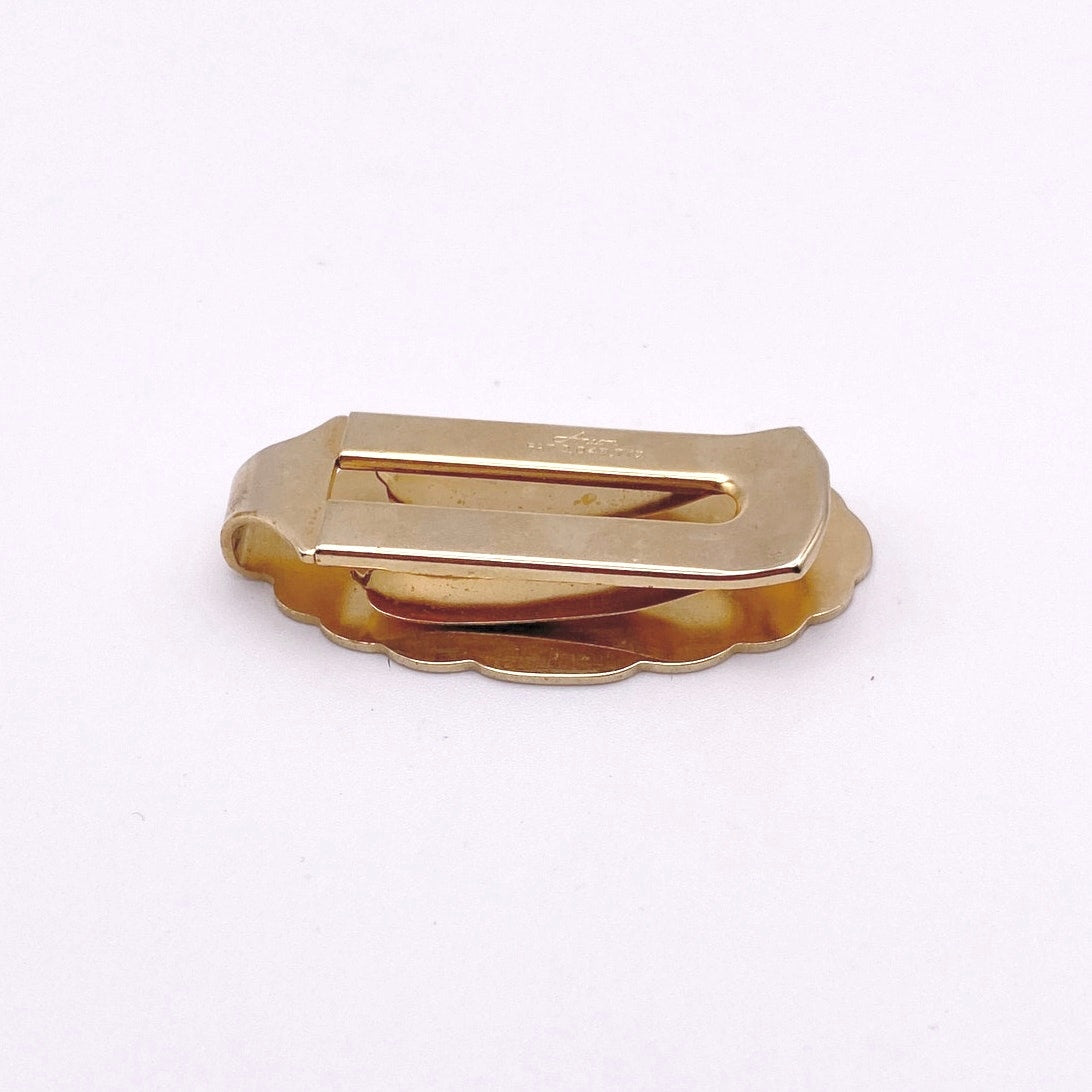 Anson vintage Money/Cards Clip Monograms Initials WDB