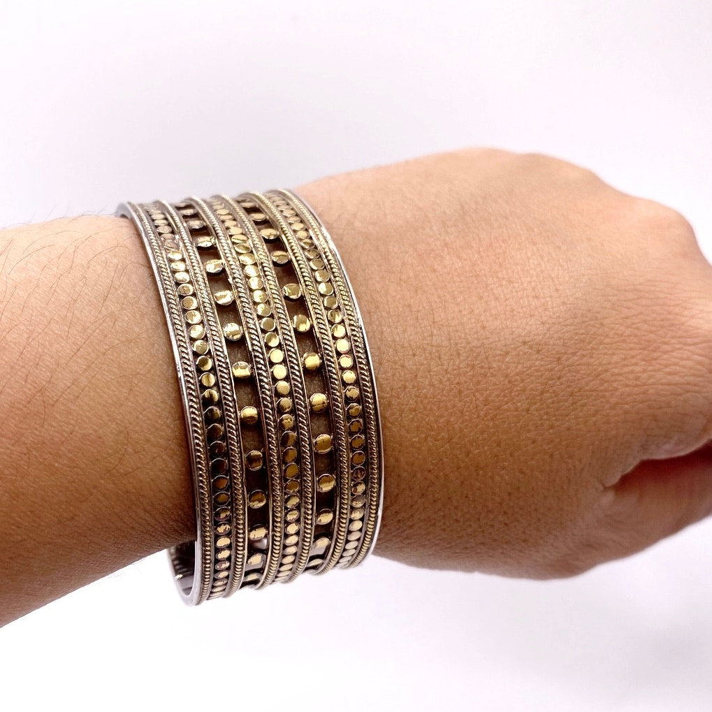 Anna Beck Sterling Silver Gold Vermeil Bracelet