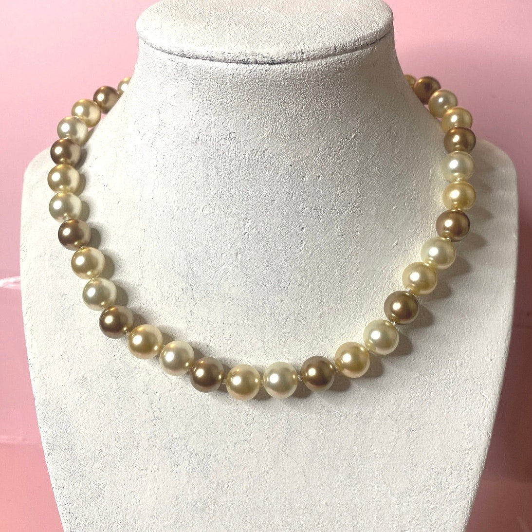 Misaki Faux Pearl Necklace with Original Box