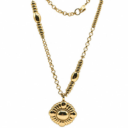 Monet Vintage Gold Tone Necklace 32”