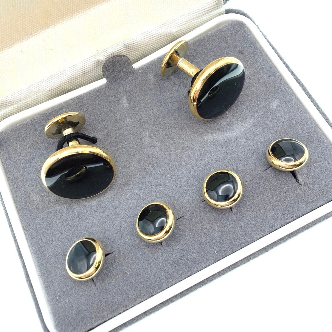 Stafford Vintage Cufflinks and Buttons Set