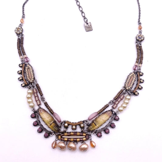 Ayala Bar Vintage Necklace Handmade Beads