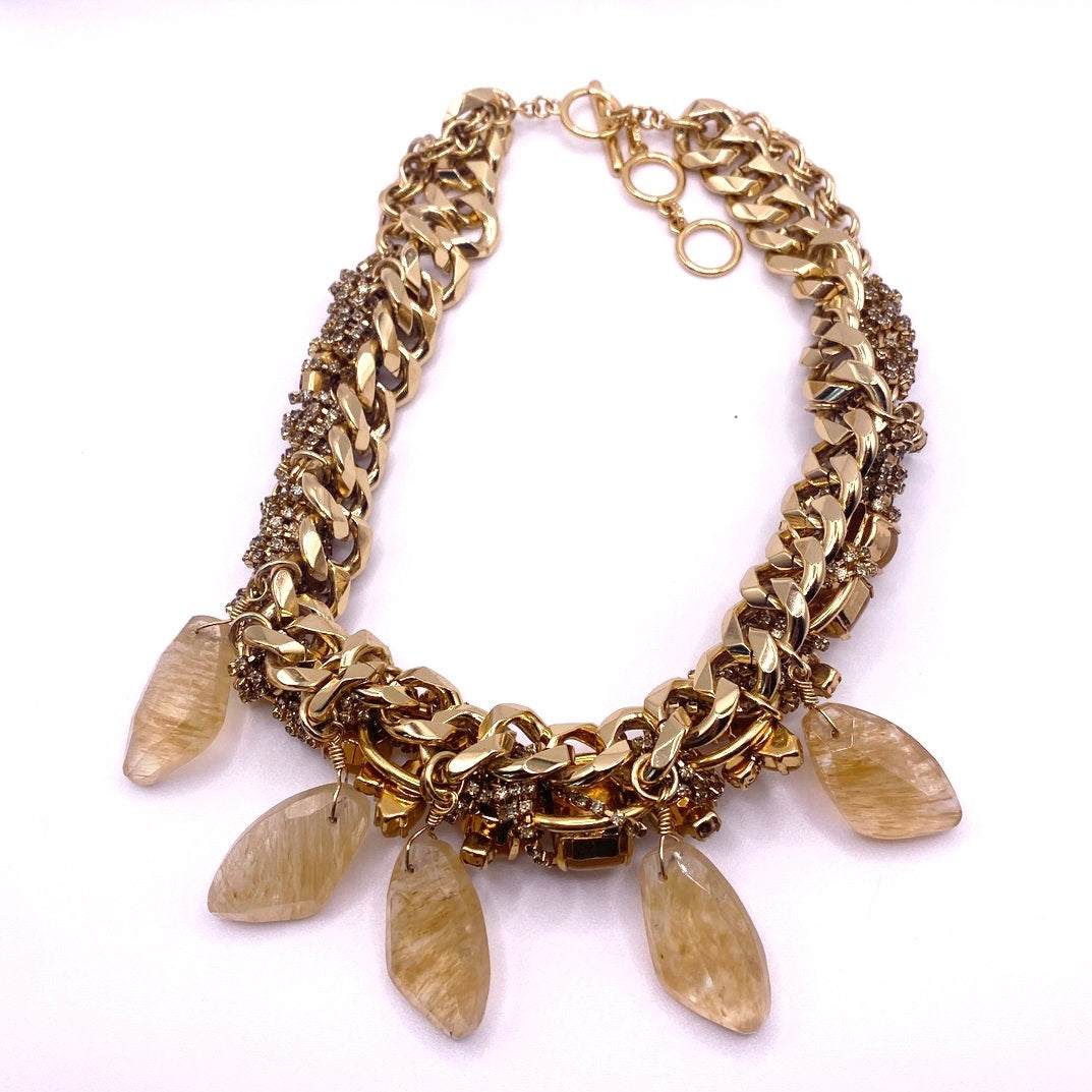 Stella & Dot Choker Statement Necklace