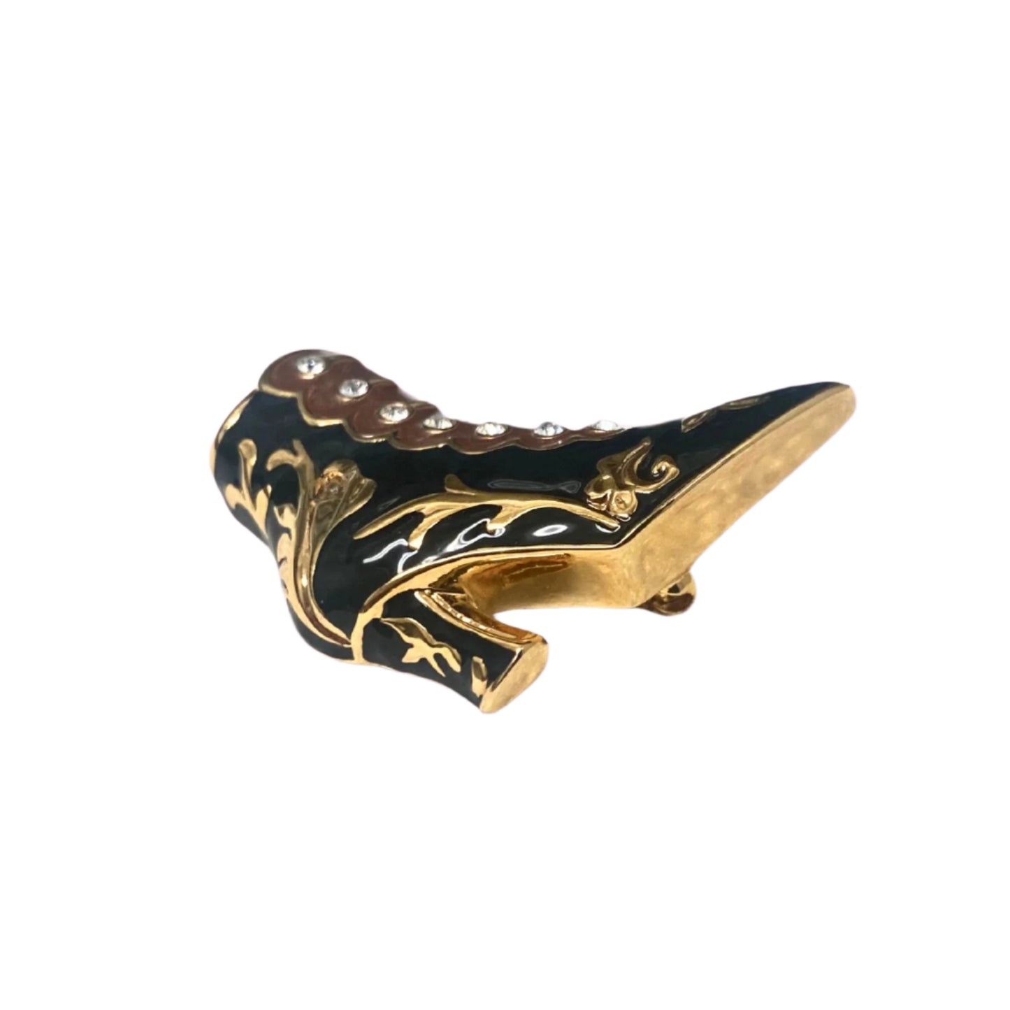 Kenneth Jay Lane Boot Shoe Brooch