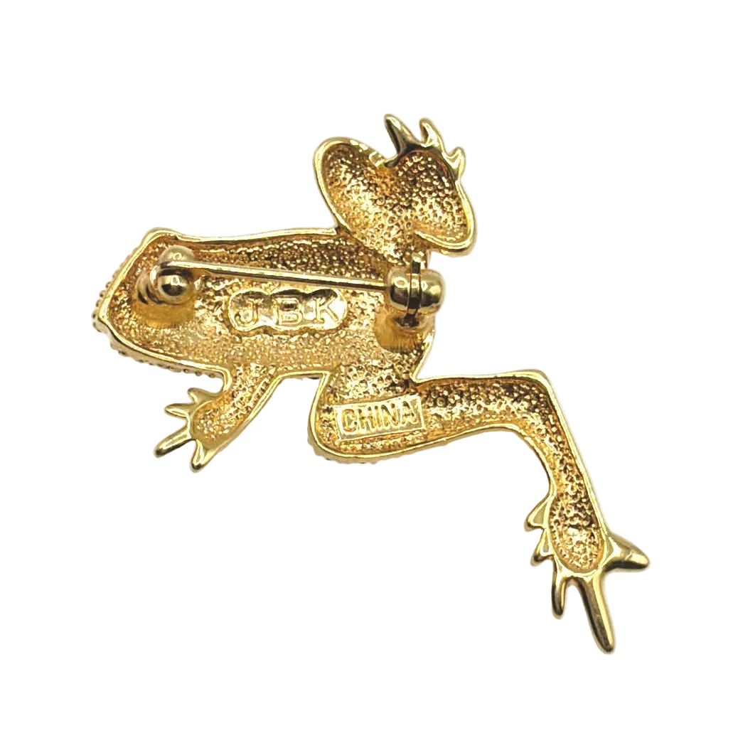 Camrose & Kross JBK Jackie Kennedy Frog Brooch/Pin
