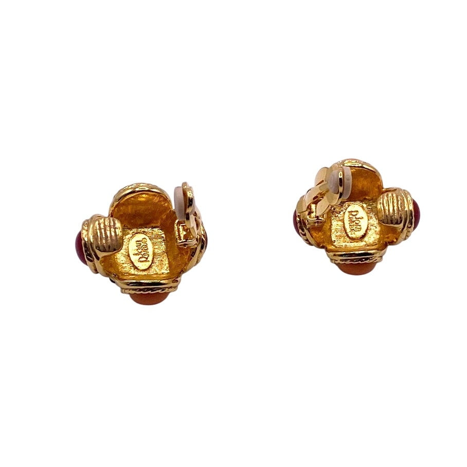 Joan Rivers Maltese Cross Earrings