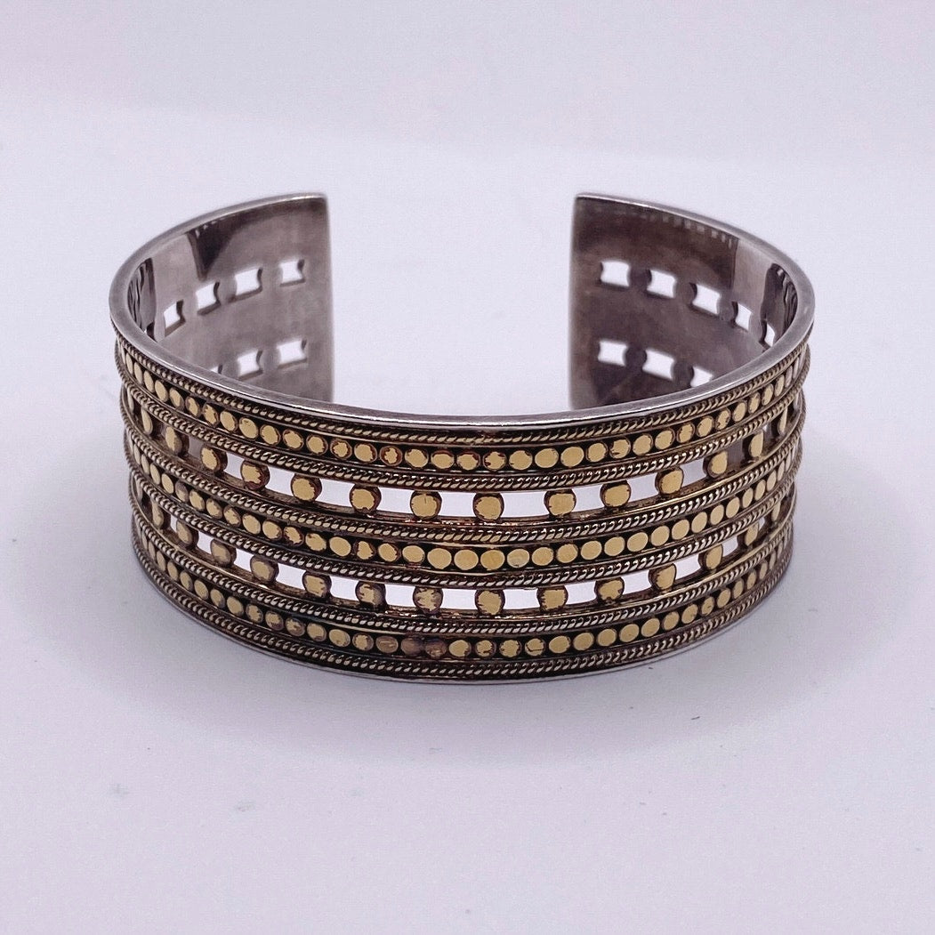 Anna Beck Sterling Silver Gold Vermeil Bracelet