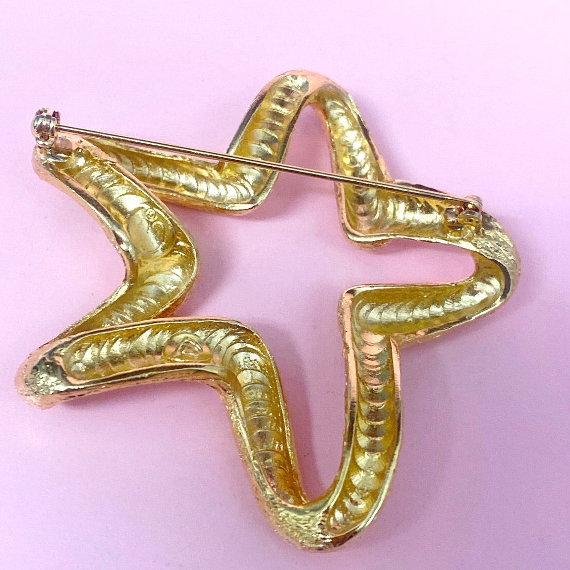 Saint John's Golden Star Brooch