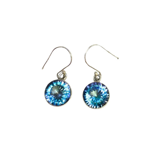 TGGC Mystic Sapphire St Silver 925 Earrings