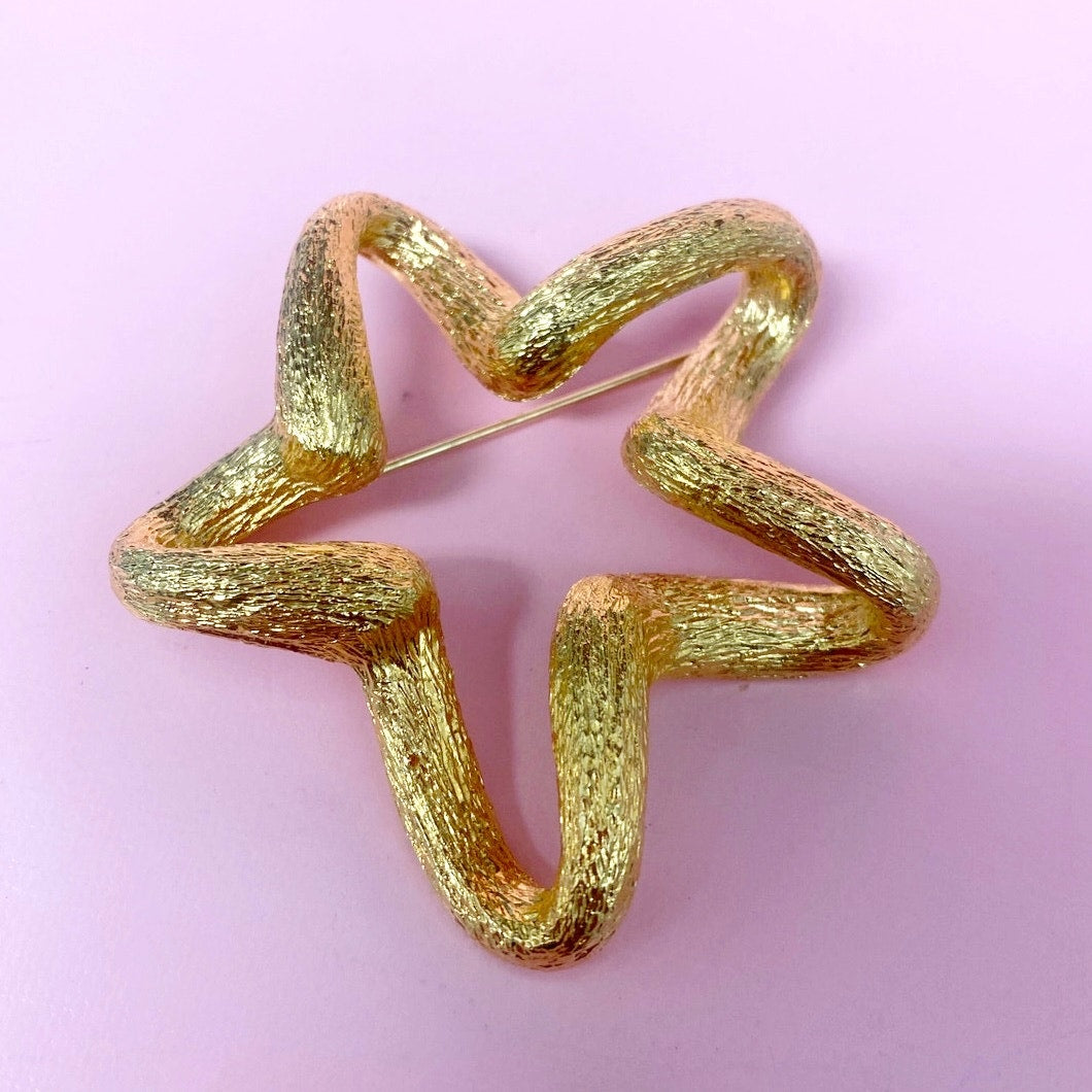 Saint John's Golden Star Brooch