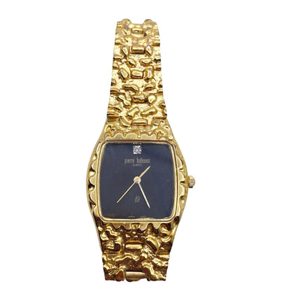 Pierre Bideaux Vintage Woman Watch Gold Tone 7”