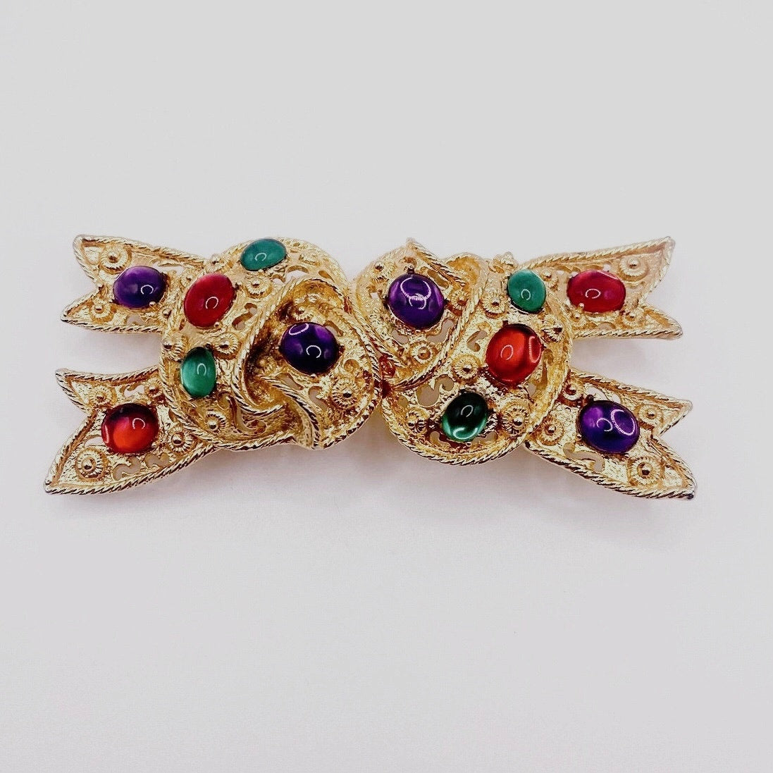 Vntg MIMI D N 1988 Two Parts Belt Buckle