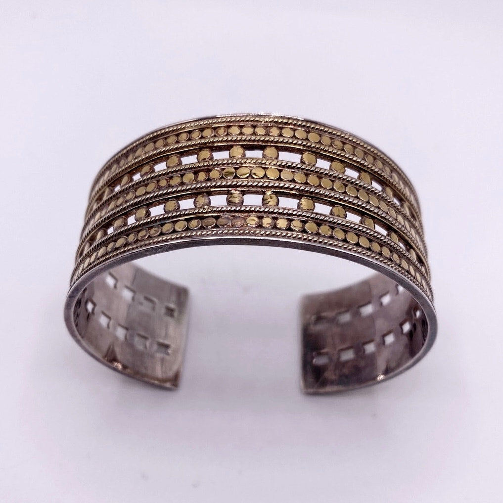 Anna Beck Sterling Silver Gold Vermeil Bracelet