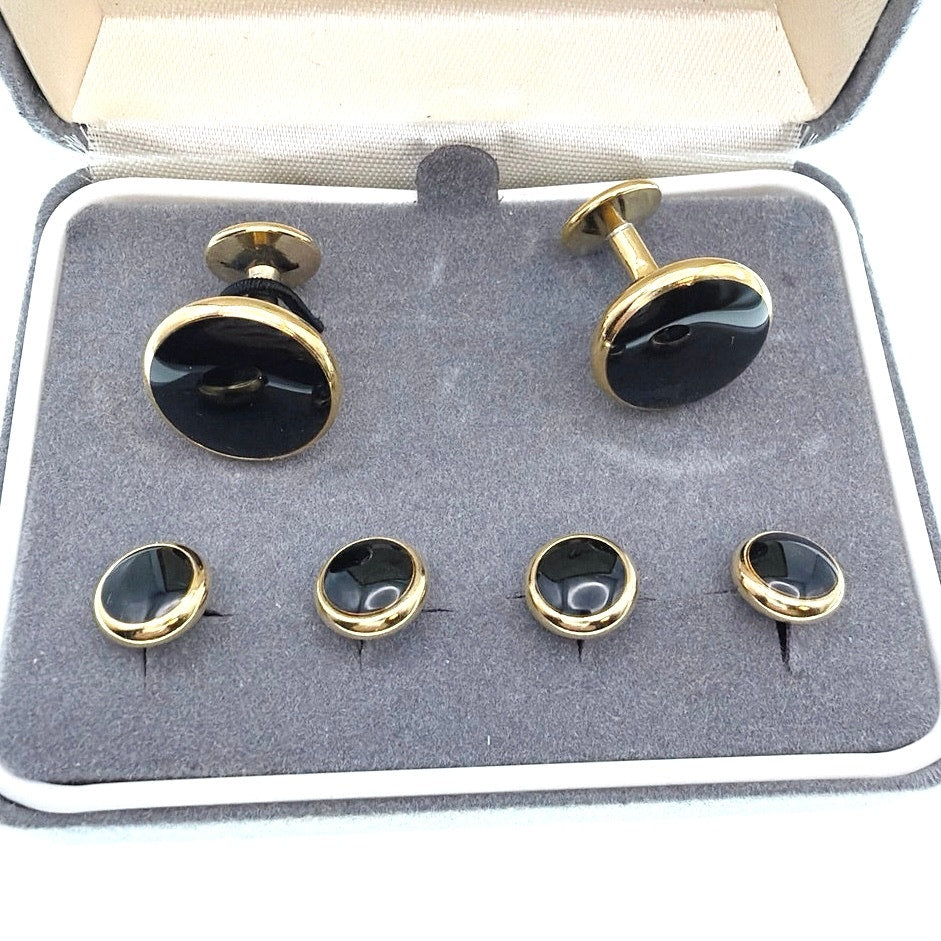 Stafford Vintage Cufflinks and Buttons Set