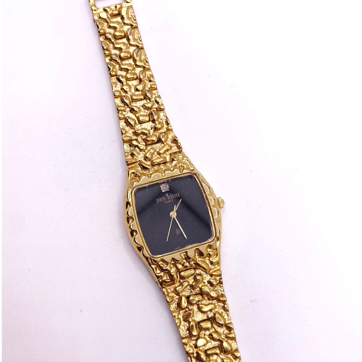 Pierre Bideaux Vintage Woman Watch Gold Tone 7”