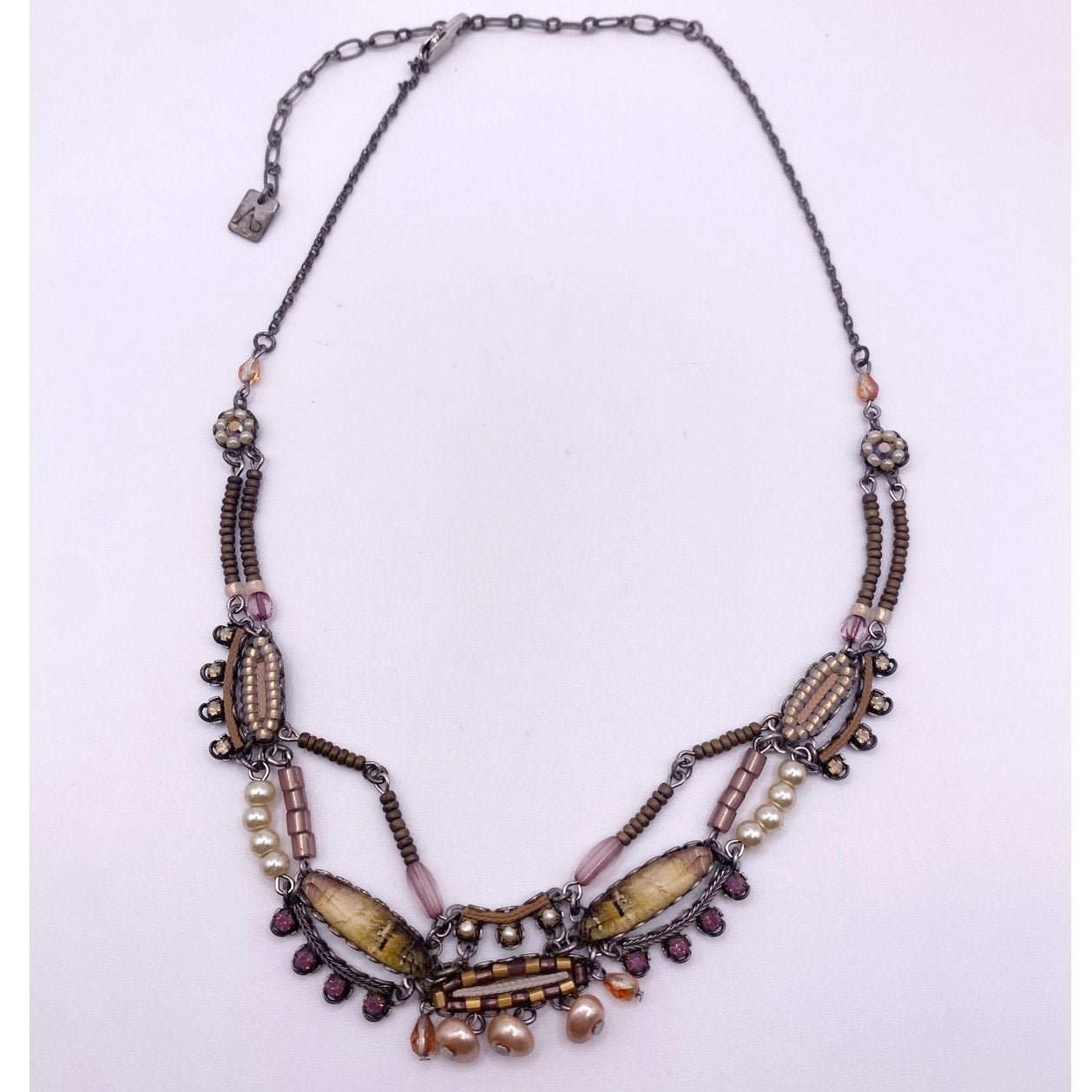 Ayala Bar Vintage Necklace Handmade Beads