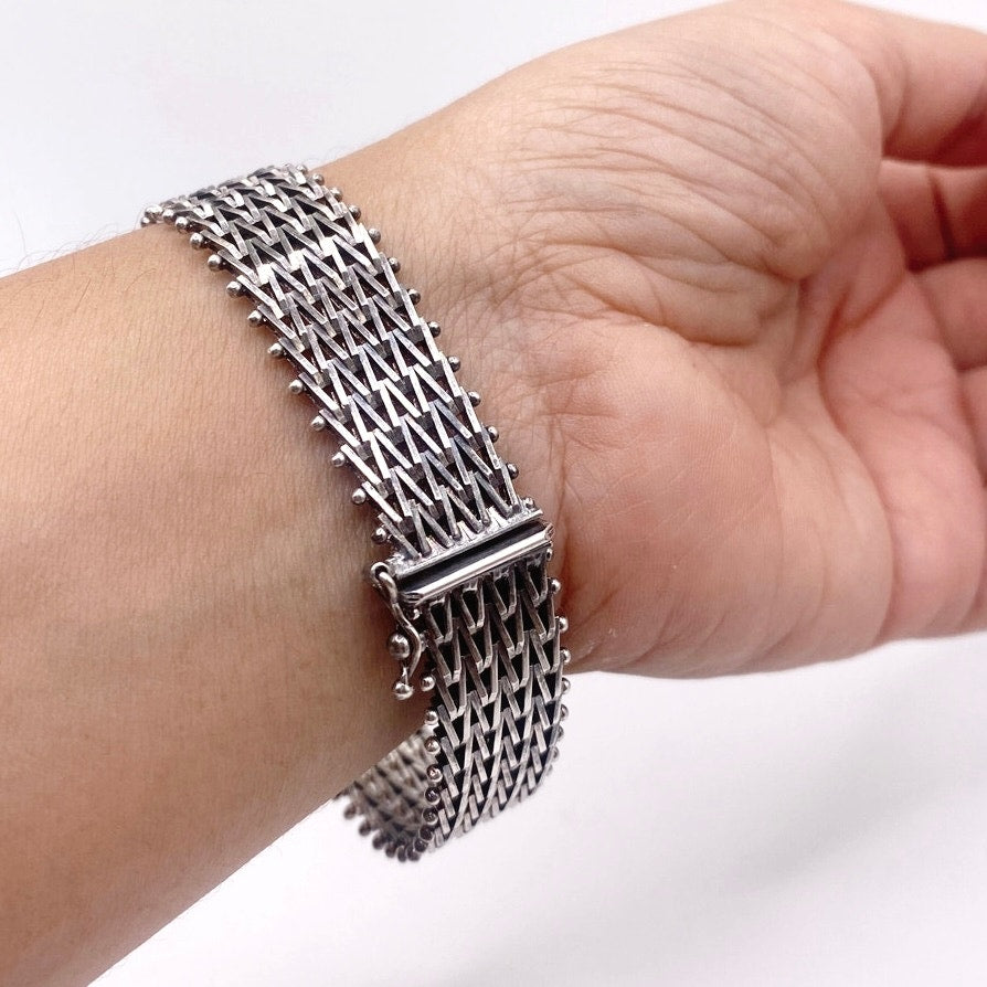 Milor Italy 925 Bracelet Vintage Sterling Silver