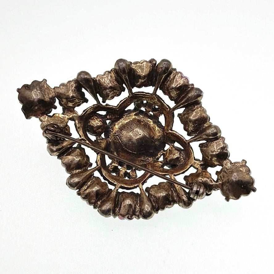 Vintage Watermelon Ravioli Brooch
